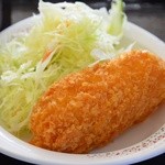 青海食堂 - 野菜コロッケ。