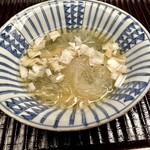 緒方 - 春雨とすっぽん出汁