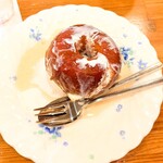 スマトラカレー 共栄堂 - 焼きリンゴ