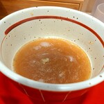 麺屋 えぐち - スープ割り