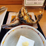 咲恋テラス - ウグイ唐揚げ～☆