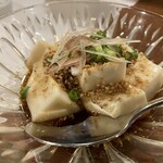 肴鶏魚 Miiima - 呉豆腐（ごま醤油）