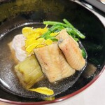 馬車道 大かわ - 焼豆腐　茄子　鰻　　