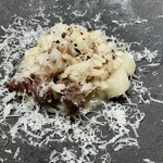 luogo - 牛テール　カルナローリ米　パルミジャーノ