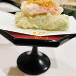 馬車道 大かわ - 万願寺　からすみ