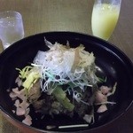 Beer kitchen AOSHIMA - 炭焼！ステーキ丼(1000円)