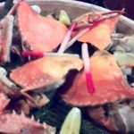 壱湯の守 - 父の喜寿の料理の一部です