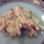 壱湯の守 - 父の喜寿の料理の一部です