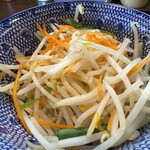 郡山大勝軒 - 野菜。ほとんどモヤシだが…
