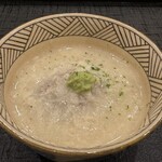 みつき - 穴子と蓮根の湯葉餡掛け