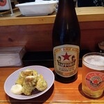 居酒屋ドラ☆キチ - 赤星スタート＆竹輪磯辺揚げ