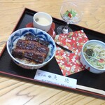 鮨処魚徳 - うな丼セット