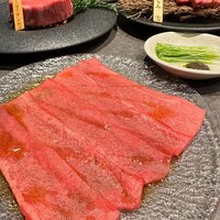和牛焼肉わ - 特上生タン～ネギの黒胡椒だれ～