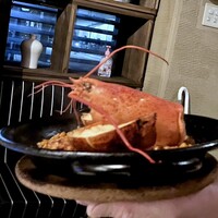 上六ワイン - オマール海老のパエリア