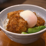 とんかつ ジーエス - 特製タレカツ丼(チャプスイ付き)＠税込1,500円