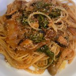 イタリア料理 ピアット ノノ  - 野土路（のとろ）ダックのトマトソース（パスタランチ）