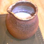 イタリア料理 ピアット ノノ  - ミルクティについてきたホットミルク