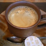 Itaria Ryouripiatto Nono - コーヒー　これも備前焼