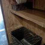 こくわがた - カウンター下、配慮ばっちり