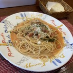 イタリアンレストランアンジェロ - パスタランチ(トマトソース)