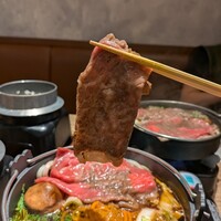 黄金出汁しゃぶと江戸前寿司 肉のあさつ 梅田お初天神店 - 