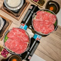 黄金出汁しゃぶと江戸前寿司 肉のあさつ 梅田お初天神店 - 