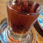 宇ち多゛ - ぶどう割り(甘め)1杯です（半分ではありません）