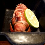 ウエストパパ - ハピバ会：ヤリイカのスタッフィング