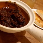 ウエストパパ - お一人様セット：鹿肉の赤ワイン煮込み