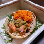 閑祥庵 禅紫 - せいこ蟹のほぐし