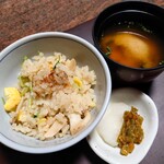 閑祥庵 禅紫 - 栗と松茸の土鍋炊きご飯
