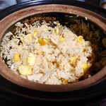 閑祥庵 禅紫 - 栗と松茸の土鍋炊きご飯