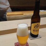 すし宮川 - ヱビスビール