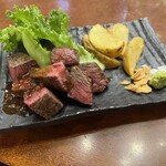 長濱浪漫ビール - 近江牛赤身サイコロステーキ　1,958円