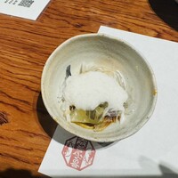 大阪とらふぐの会 PREMIUM - ふぐ皮ポン酢山芋のせ