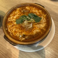 炭火焼肉 肉の匠 ひうち - カルビスープ