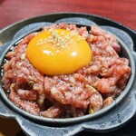 焼肉幸泉 - ユッケ焼き