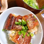 うなぎの次郎 - 青ネギと山椒たっぷり