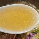 麦と麺助 - スープ