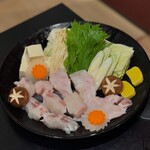 泳ぎとらふぐ活蟹料理 あじ平 曽根崎 - 