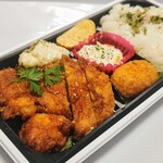 Kanemi - 料理写真:若鶏のタルタルチキン南蛮御膳480円