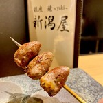 銀座 焼 新潟屋 - ハツ