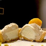 銀座 焼 新潟屋 - 甘味 季節のモンブラン