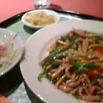 中国料理 季香園 - チンジャオ・ロー・スー定食
