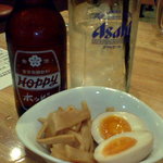 飲食笑商何屋ねこ膳 - 臨界ホッピー&おつまみセット