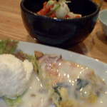 飲食笑商何屋ねこ膳 - スペイン風オムレツ