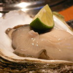 炭火焼肉 あもん - 岩牡蠣：鮮度最高！メチャ旨い！