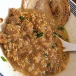 麺や マルショウ - 鶏白湯・塩-台湾焼飯ダイブ(2014/4)