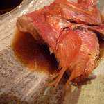 魚菜 由良 - 金目の煮付け　ズームアップ