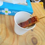 築地うなぎ食堂 - うなぎ串　400円（税込）